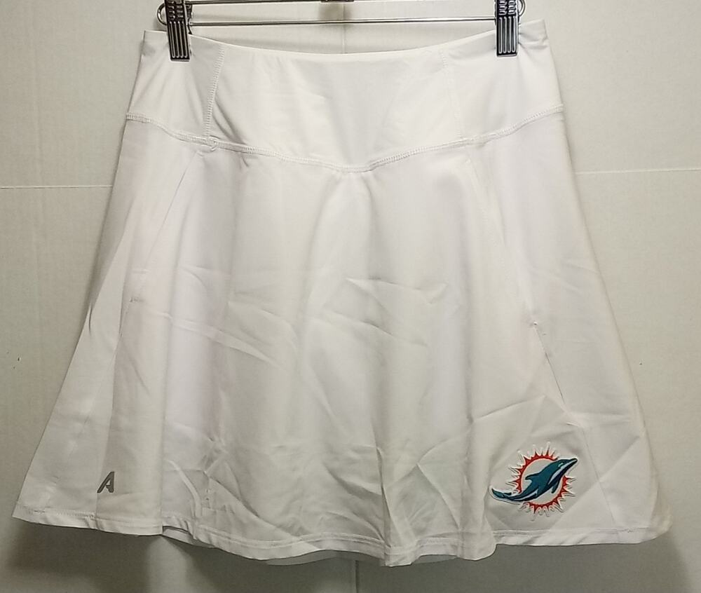 Miami Dolphins NFL Antigua Chip Skort Women's Medium